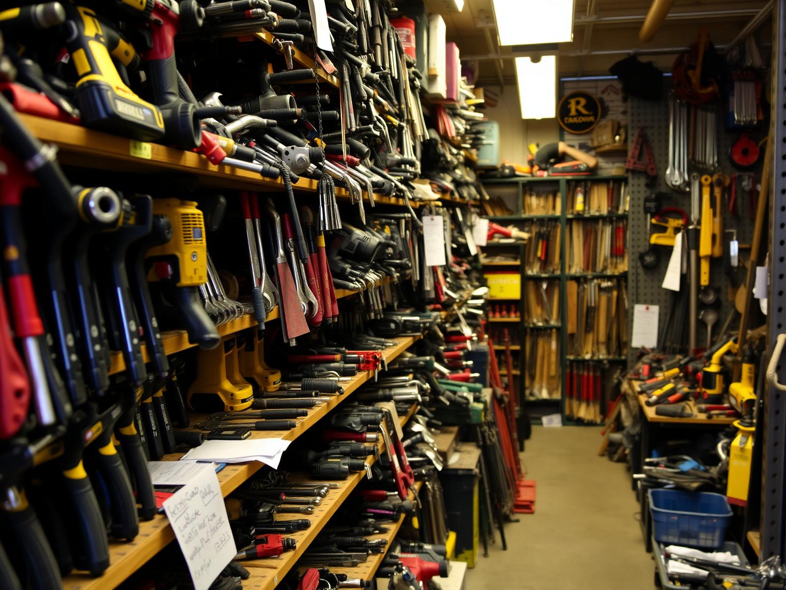 Inside the LYNNWAY TOOLS & COLLECTABLES shop